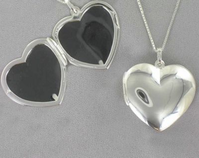 Locket Sterling Silver Heart