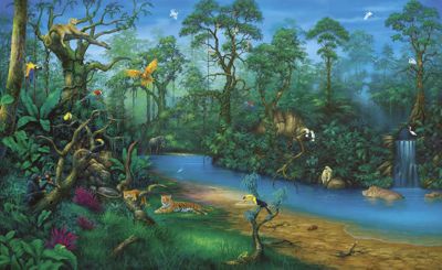 Jungle Dream Mural
