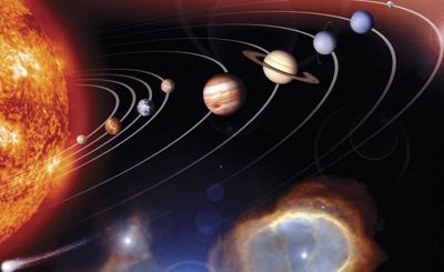 Solar System Mural