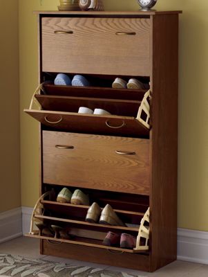 4 Door Shoe Closet
