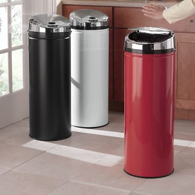 Automatically Opening Trash Bins