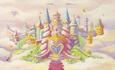 Princess Castle Mural