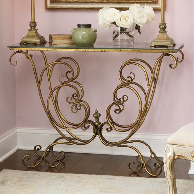 Scrolled Console Table 1