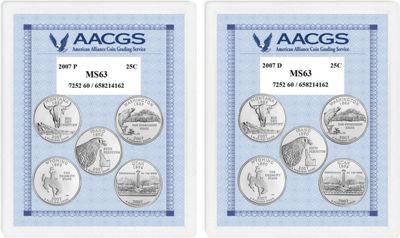 2007p d Statehood Quarters