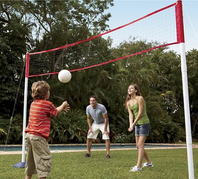 3 in 1 tennis badminton and volleyball set