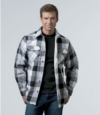 Sherpa Lined Shirt Jacket