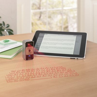 magic cube laser projecting keyboard by celluon