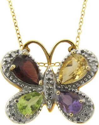 Pendant Gemstone Butterfly