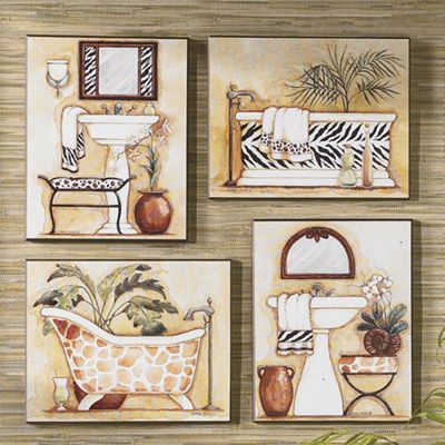 4 Placas Safari