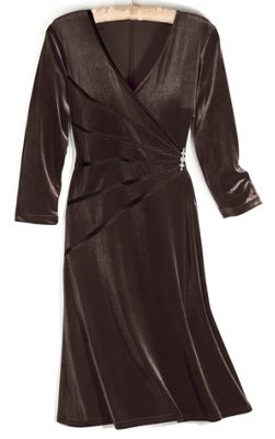 Dress Sunburst Velvet