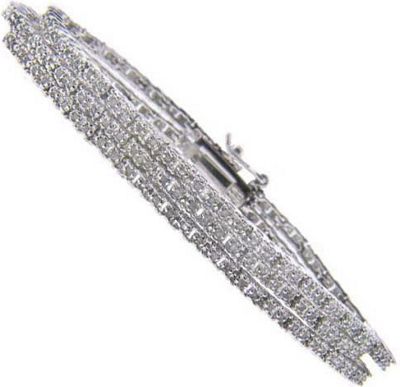 Bracelet 3 strand Diamond