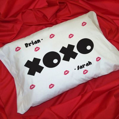Set Of Two XOXO Pillowcases