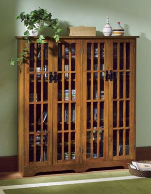 Double Mission Media Cabinet A