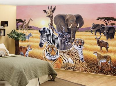 Safari II Wall Mural