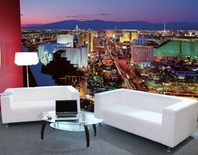 Vegas Lights Wall Mural