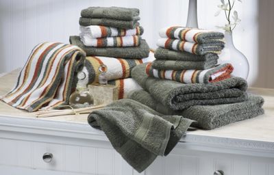 8 Piece Crestwood Towel Sets