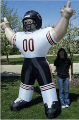 Nfl Inflatable Touchdown Player