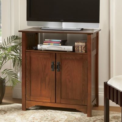 Bedroom Height Mission Tv Stand