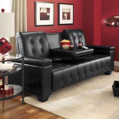 Storage Arm Loveseat