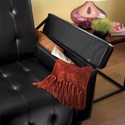 Storage Arm Loveseat