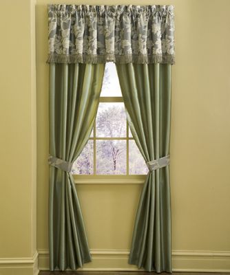 Asian Floral Window Treatments