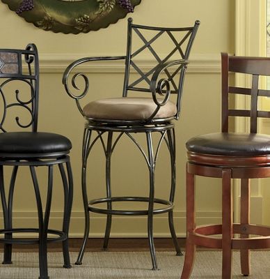 Stool Metal With Arms