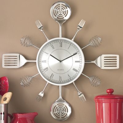 Utensil Wall Clock