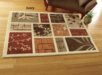Boxed Motif Rug