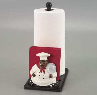 Chef Paper Towel Napkin Holder