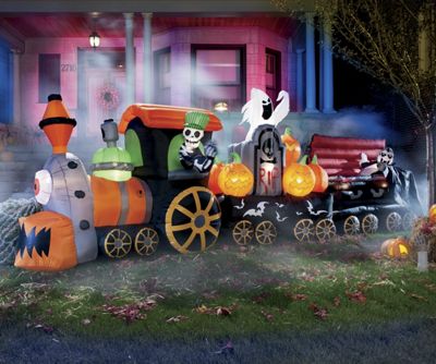 Bound For Gory Animated Airblown Train