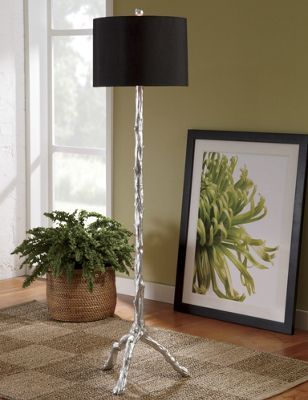 Silver Branch Floor Lamp
