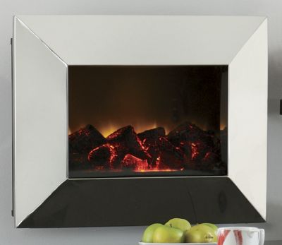 Stainless Steel Fireplace