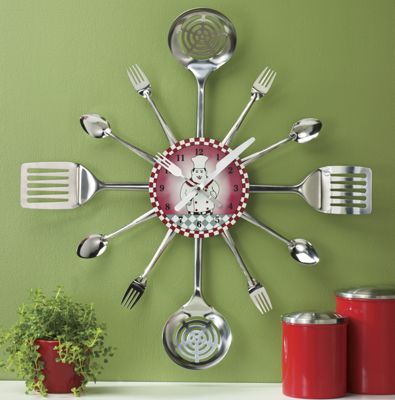 Wall Clock Bon Appetit