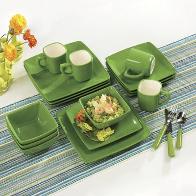 Square Dinnerware 16 Piece Set