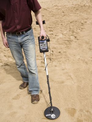 Gold Digger Metal Detector with Headphones by First Texas