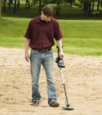 Gold Digger Metal Detector with Headphones by First Texas