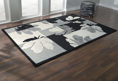Large Leaf Rug
