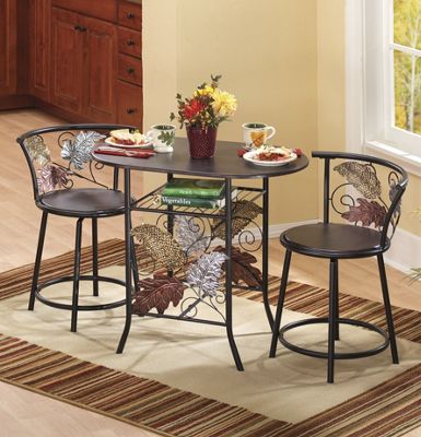 Bistro Set Amara Scroll Leaf