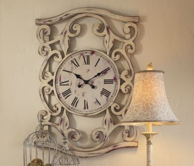 Lattice Scroll Clock