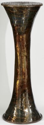 Bronzed Pedestal