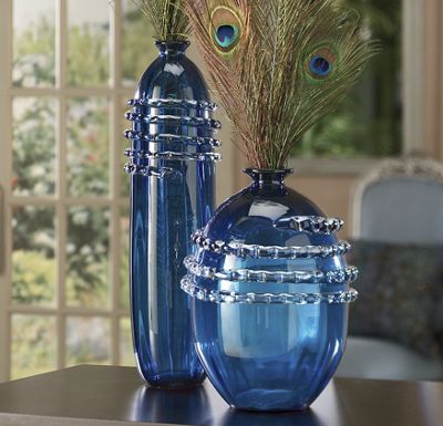 Sapphire Vases