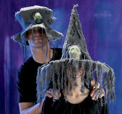 Witch Hat With Skull