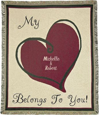 Throw My Heart Belongs to You Personalized
