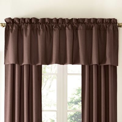 Thermal Rod Pocket Balloon Valance A