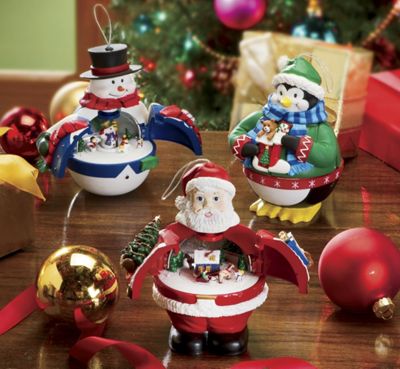 Ornament Hidden Holiday Scene Musical