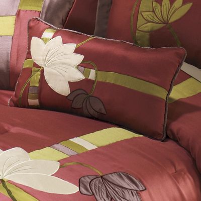 Joyous Embroidered Pillow