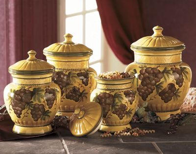 Canisters Sorano 4 Piece Set