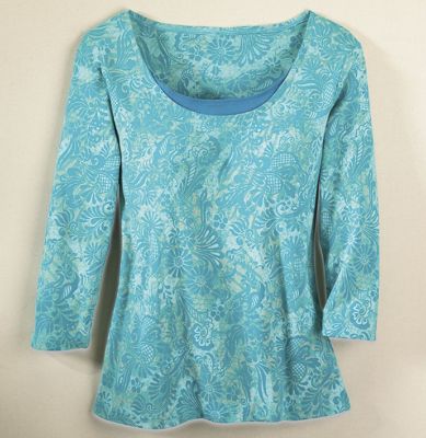 Mehndi Peacock Top