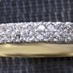 Ring Double Row Diamond