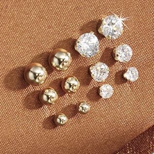 Earring Set 6 Pair